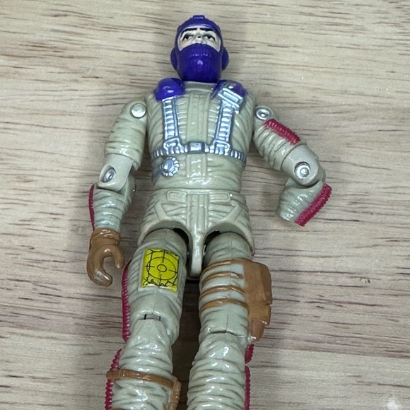 Vintage 1987 Hasbro Gyro Viper C8 GI Joe figure toy - Picture 7 of 9